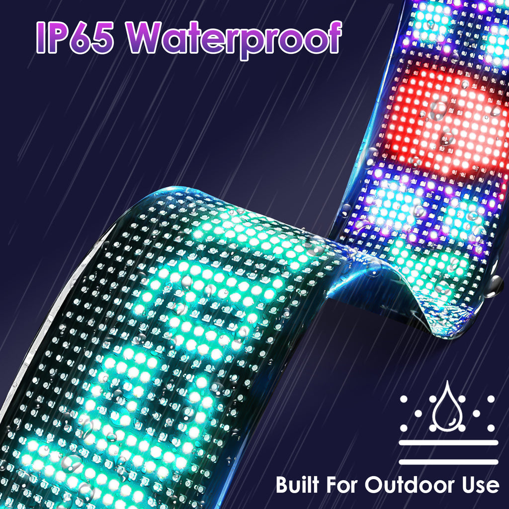 LED Car Signs | APP Remote Control | Text Patterns Animations