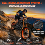 Zero 7 E-Motorcycle Bike 48V 20.8AH 55km H Mid-Motor