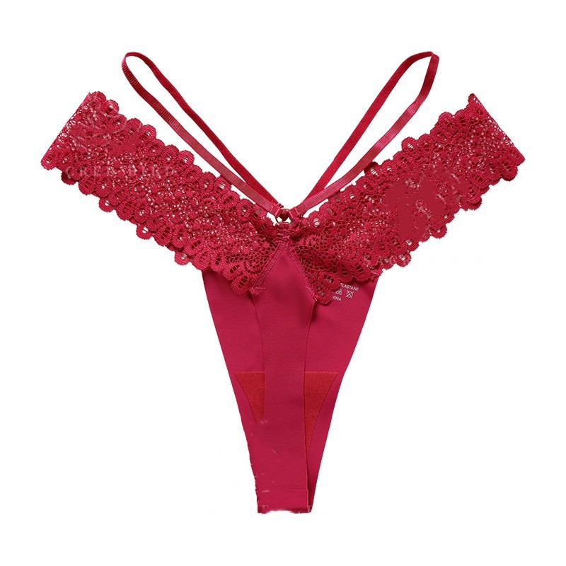 Lace Stitching Seamless Ice Silk Quick-drying Sports Underwear