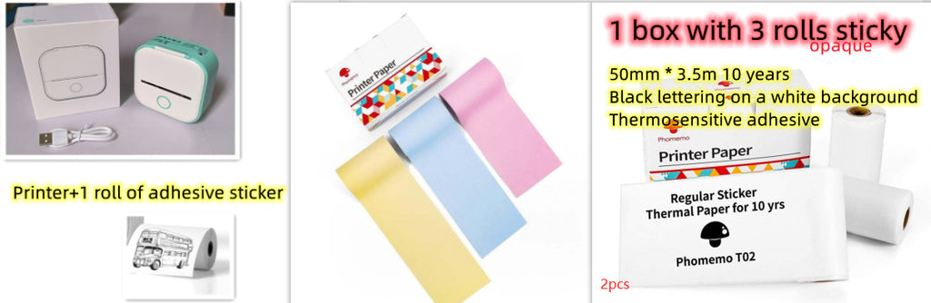 Portable Mini Thermal Printer