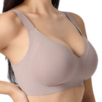 Womens Comfortable Padded Jelly Sports Bra