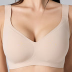 Womens Comfortable Padded Jelly Sports Bra