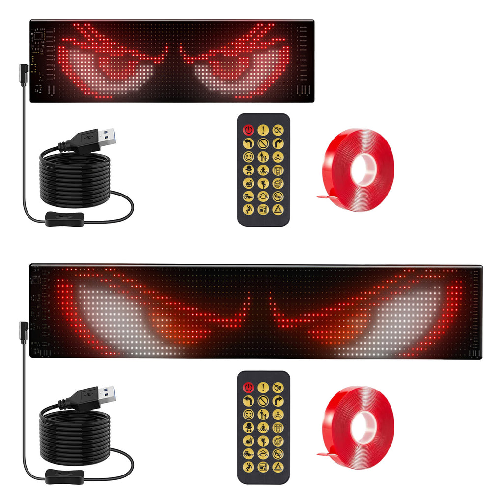 LED Car Signs | APP Remote Control | Text Patterns Animations