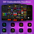 LED Car Signs | APP Remote Control | Text Patterns Animations