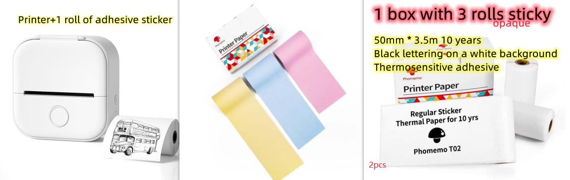 Portable Mini Thermal Printer