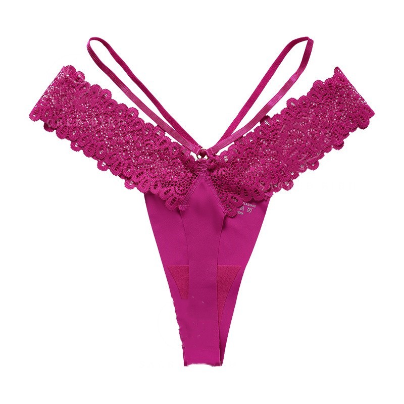 Lace Stitching Seamless Ice Silk Quick-drying Sports Underwear